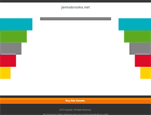 Tablet Screenshot of jennabrooks.net